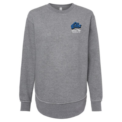 LAT Women's Weekend Fleece Crewneck Sweatshirt Thumbnail