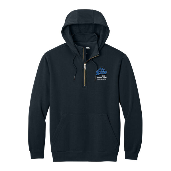 CornerStone® Tough Fleece 1/4-Zip Hoodie Thumbnail