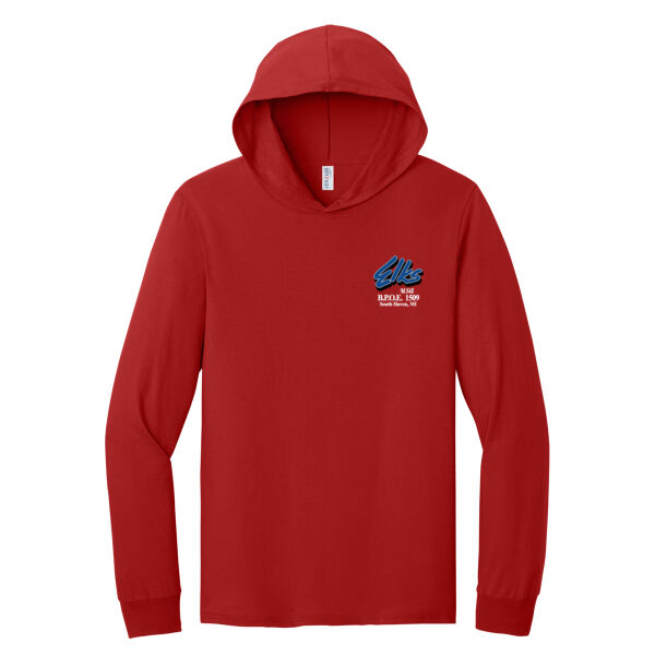 Jerzees Classics™ Unisex Cotton Long Sleeve Hooded T-Shirt Thumbnail