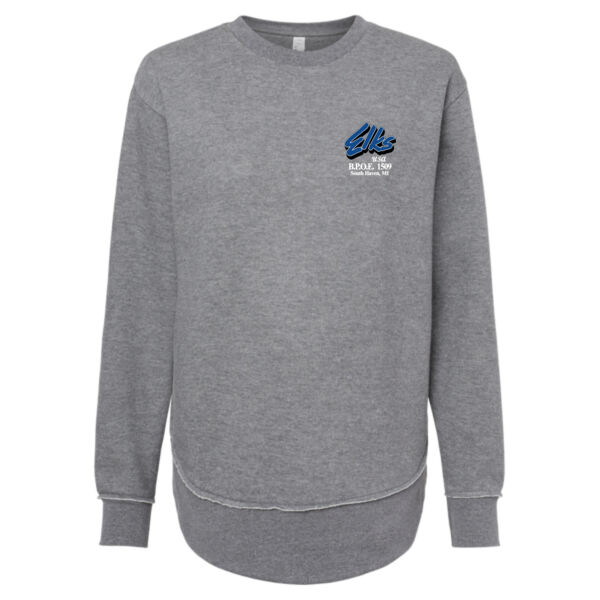 LAT Women's Weekend Fleece Crewneck Sweatshirt Thumbnail
