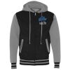 Unisex Heavyweight Varsity Full-Zip Hooded Sweatshirt Thumbnail