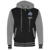 Unisex Heavyweight Varsity Full-Zip Hooded Sweatshirt Thumbnail