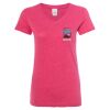 Women’s Glitter V-Neck T-Shirt Thumbnail