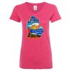 Women’s Glitter V-Neck T-Shirt Thumbnail